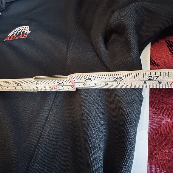 Nike Golf Dri Fit XXL Black Polo ATLAS Embroidery logo Swoosh NWT - Picture 11 of 13